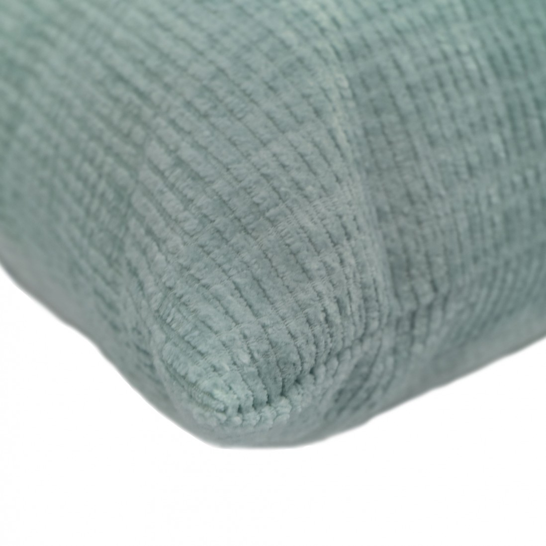 Perez Plain Decorative Cushion Aqua Blue