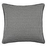 Edward/Lowlands Geometric Decorative Cushion Square Black