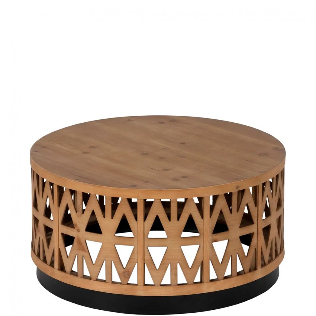 Wood/Metal Coffee Table 076