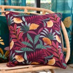 Oasis/Aveyron Floral Decorative Cushion Multicolor/Old Pink