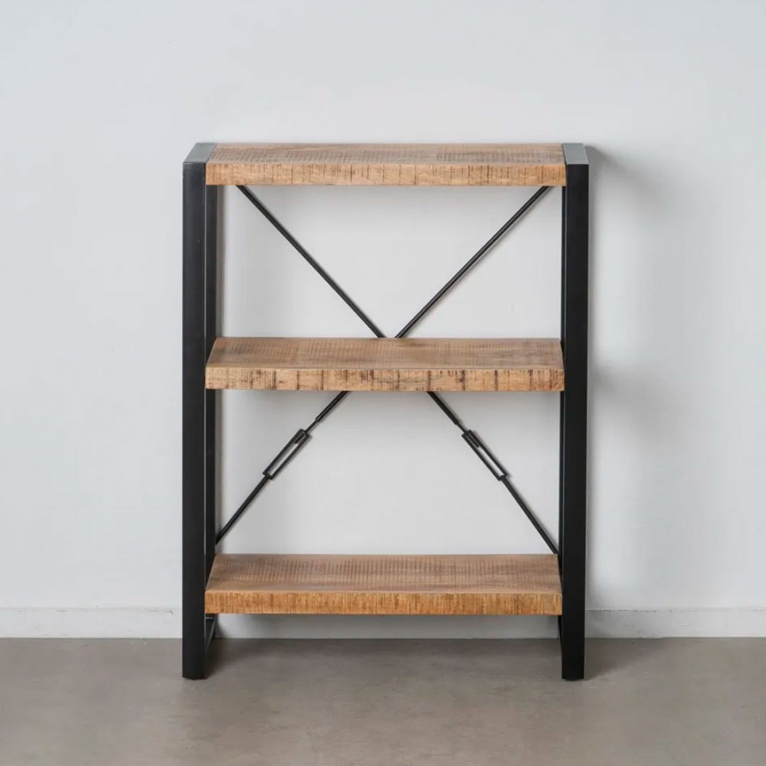 Metal/Wood Bookcase 320