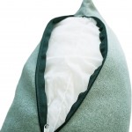 Loris Plain Decorative Cushion Blue