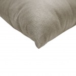 Loris Plain Decorative Cushion Taupe Gray