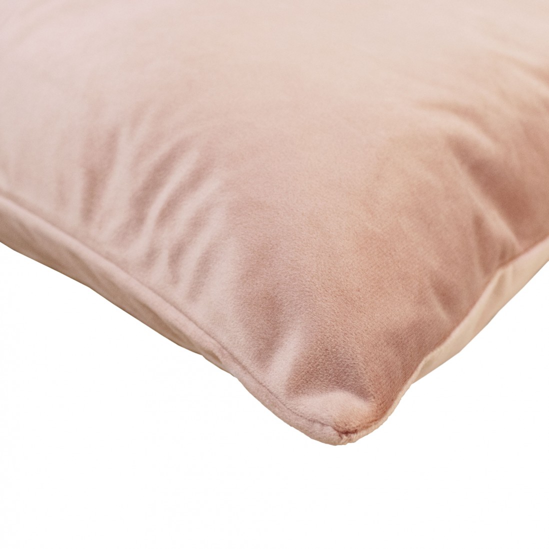 Velina Plain Decorative Cushion Light Pink