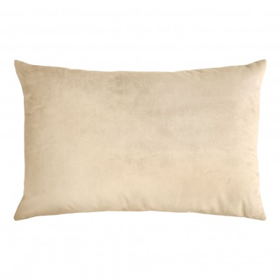 Velina Plain Decorative Cushion Pearl White