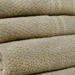 Fil F-300 6 Towels Bath Set Taupe Gray