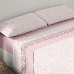 Illusion 4 Piece Double Bed Set Pink