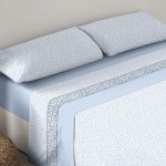 Illusion 4 Piece Double Bed Set Blue