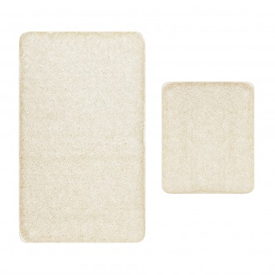 Alfombra de Bao Veneza Conjunto Beige