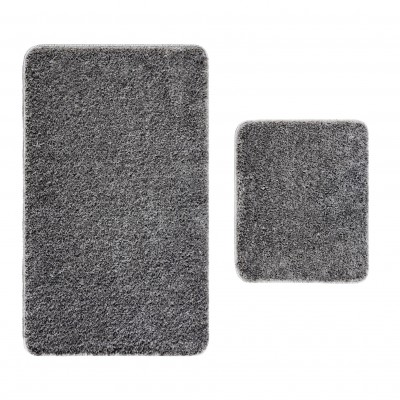 Alfombra de Bao Veneza Conjunto Gris