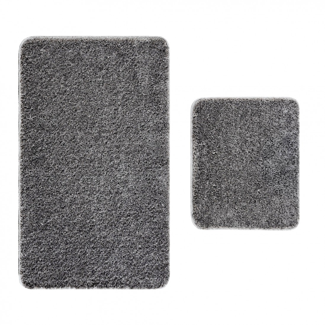 Veneza Bath Rug Set Gray