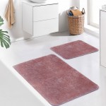 Round Bath Rug Veneza Pink