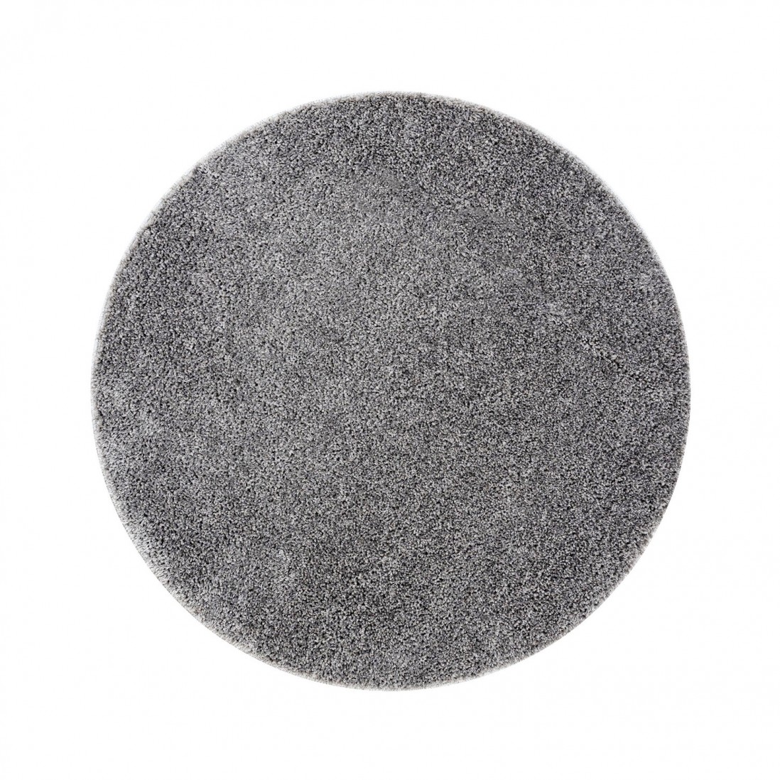 Round Bath Rug Veneza Gray