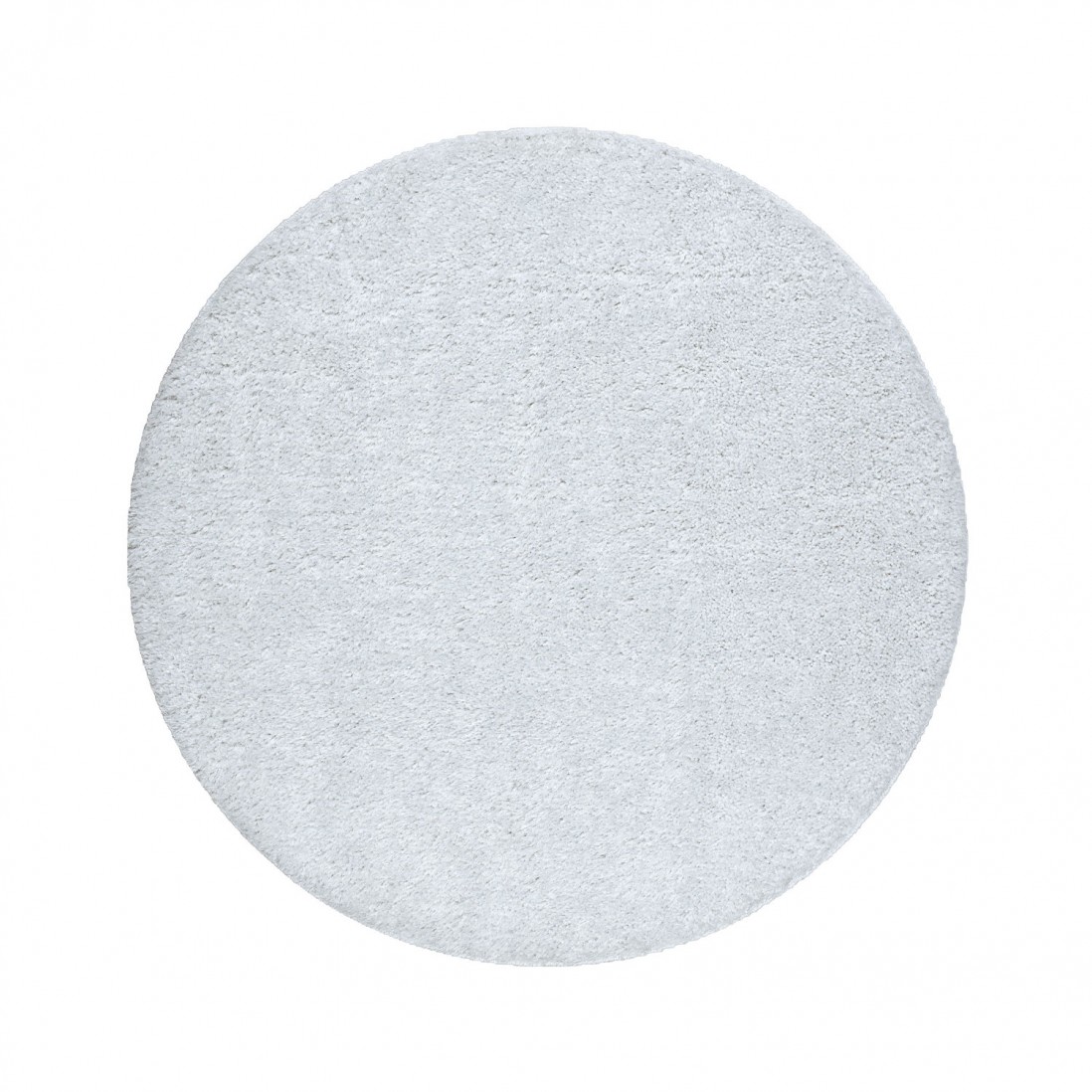 Round Bath Rug Veneza White