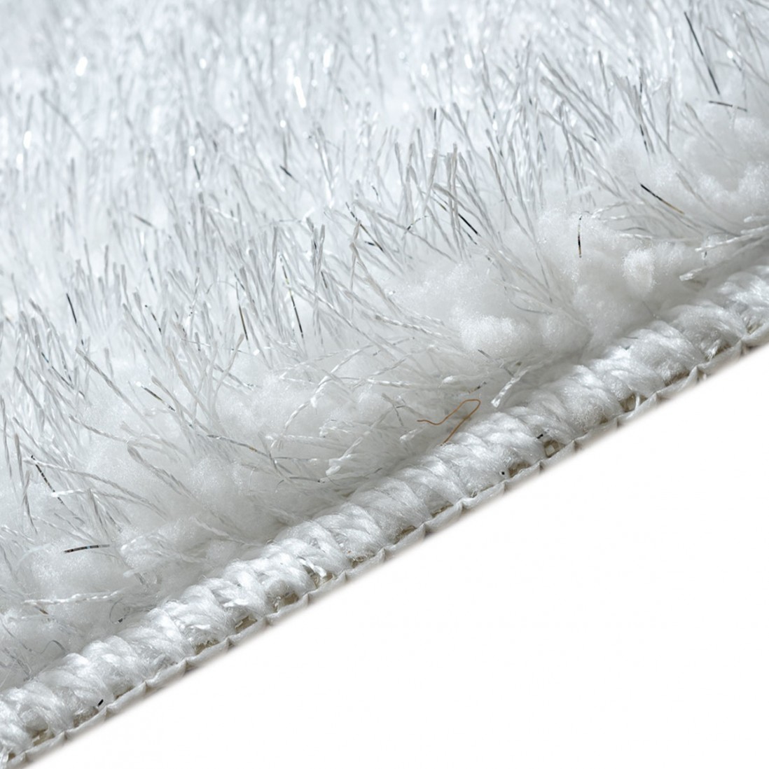 Alfombra de Bao Redonda Veneza Blanco