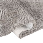 Viena Bath Rug Set Gray