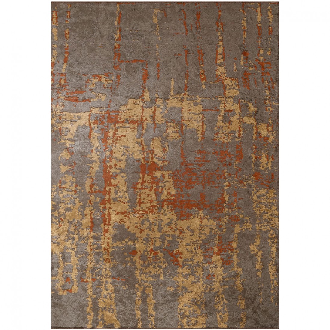 Vintage Area Rug Glam Velvet 0115/233 Gray