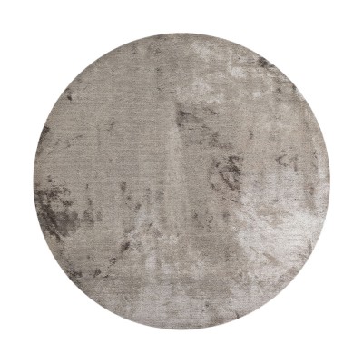 Plain Round Rug Glam Velvet 71431/835 Brown