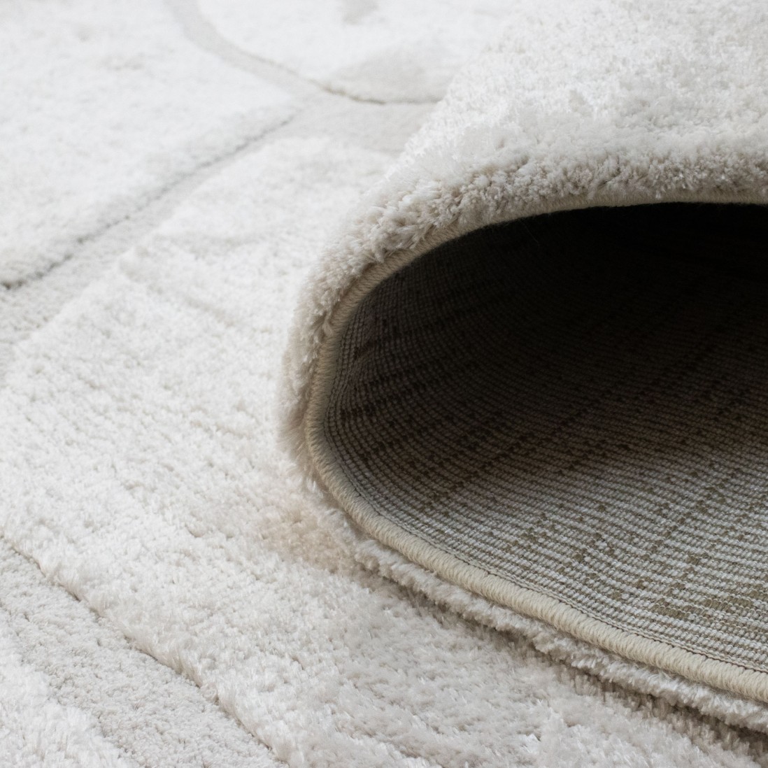 Modern Oval Rug Mori 14067/6191 Natural