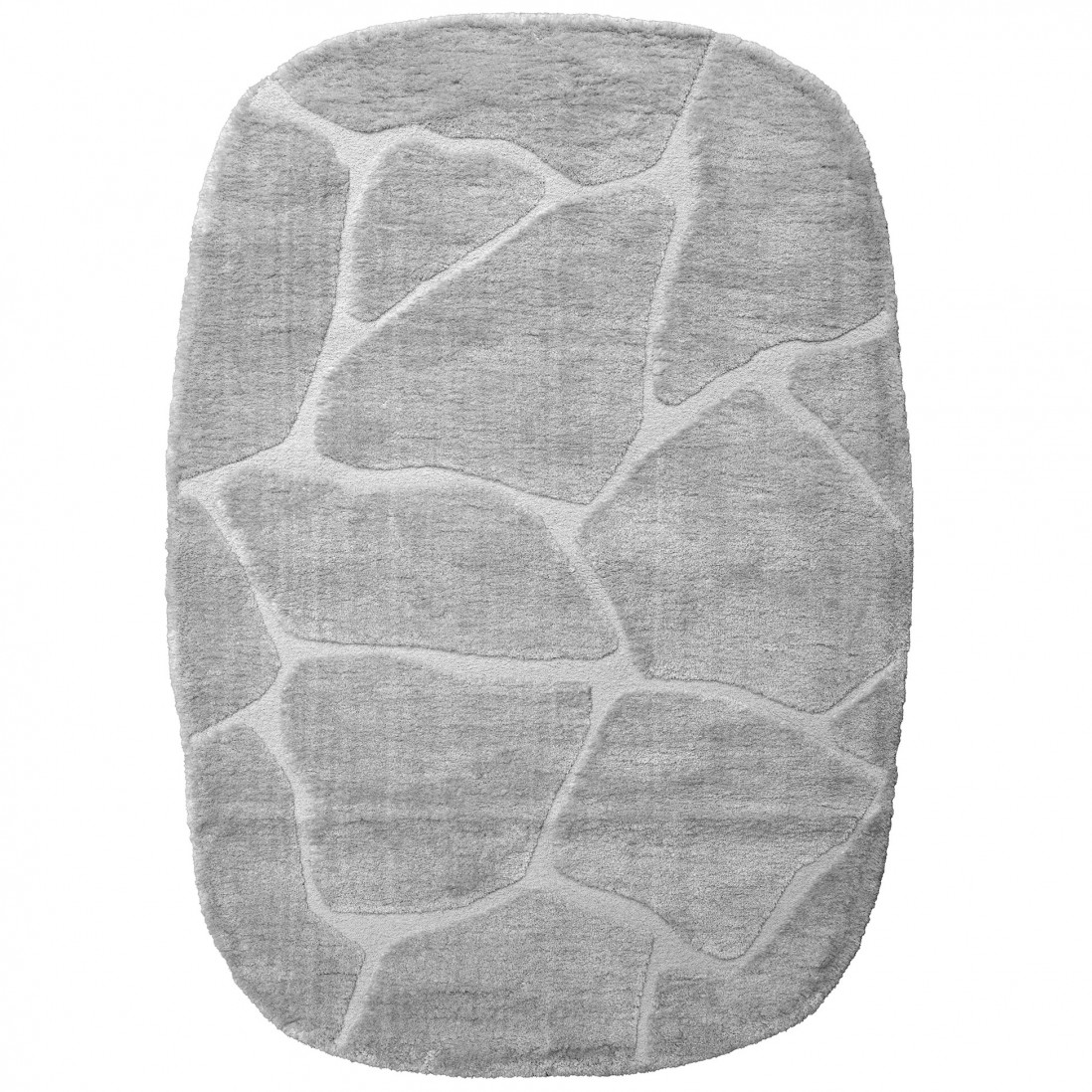Modern Oval Rug Mori 14067/5171 Gray