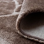 Modern Oval Rug Mori 14067/7222 Brown