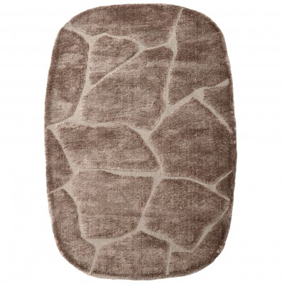 Modern Oval Rug Mori 14067/7222 Brown