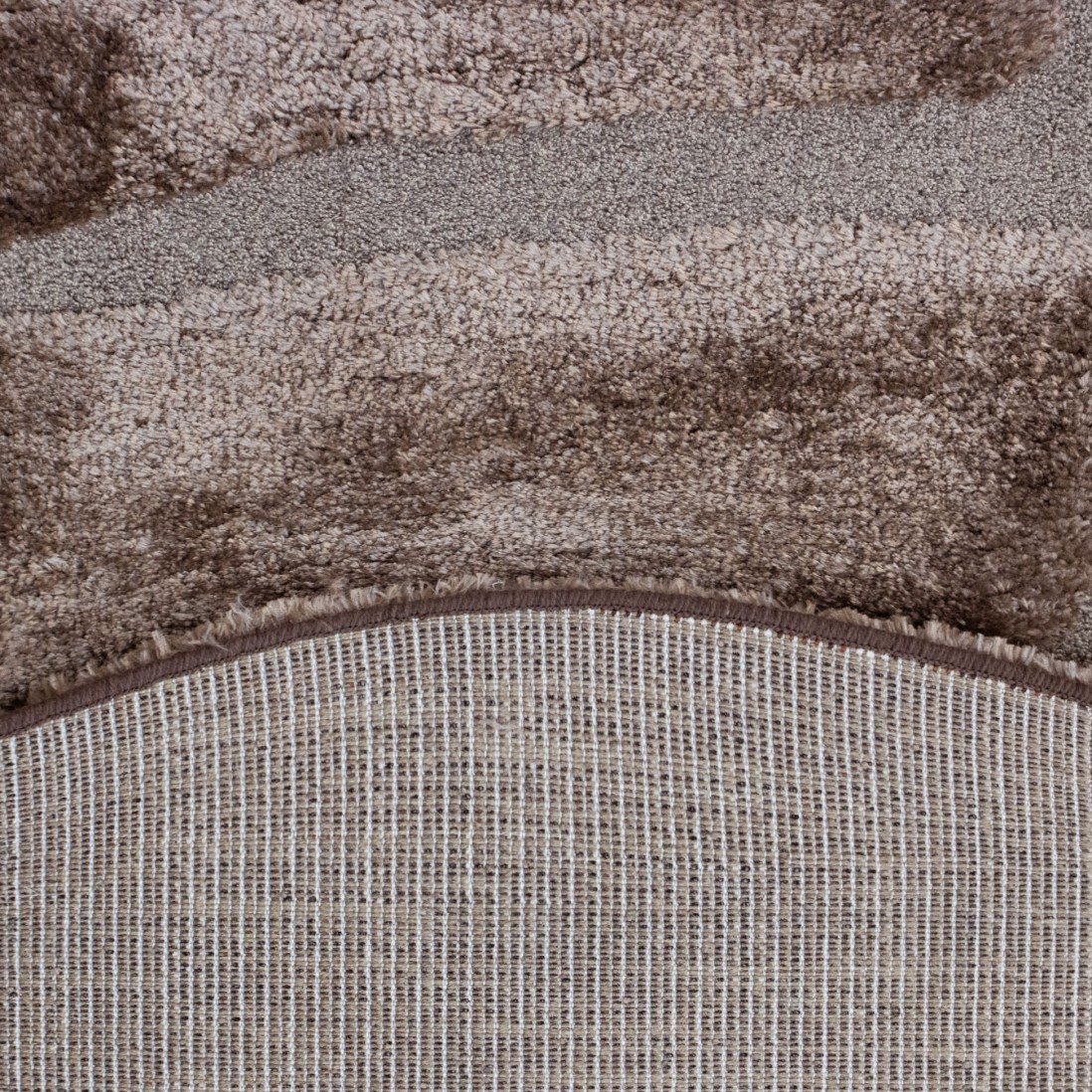 Modern Oval Rug Mori 14067/7222 Brown