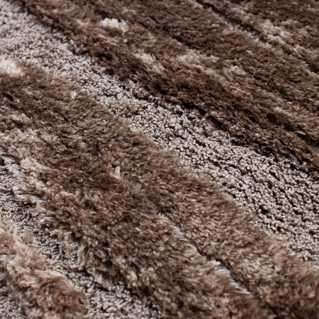 Modern Area Rug Nagano 13025/7222 Brown