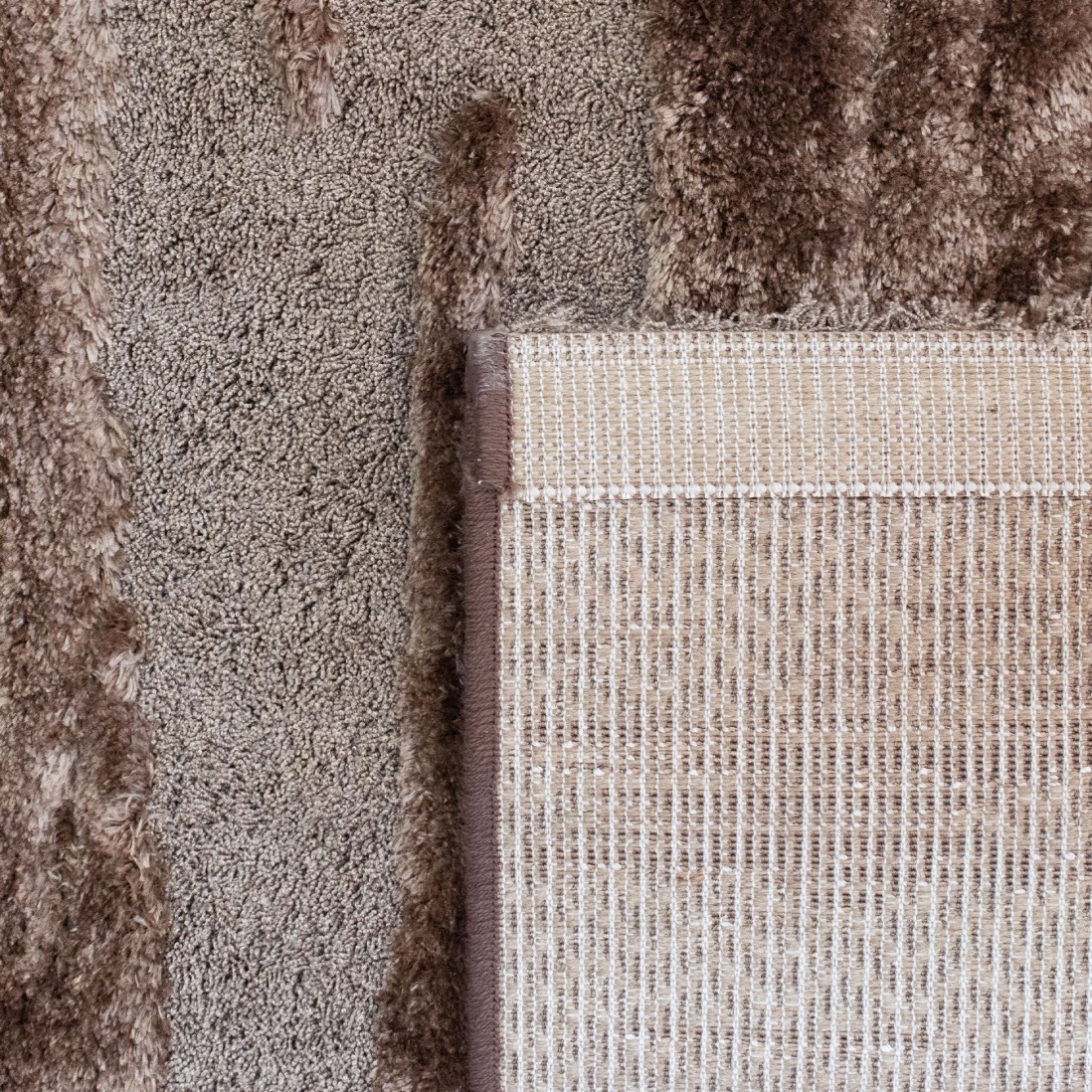 Modern Area Rug Nagano 13025/7222 Brown