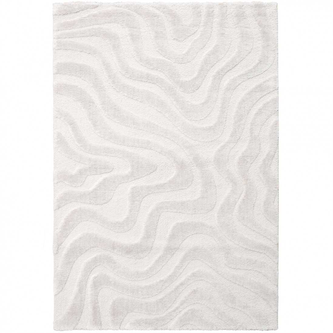 Modern Area Rug Nagano 13020/6191 White