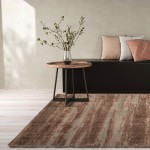 Modern Area Rug Nagano 13025/7222 Brown