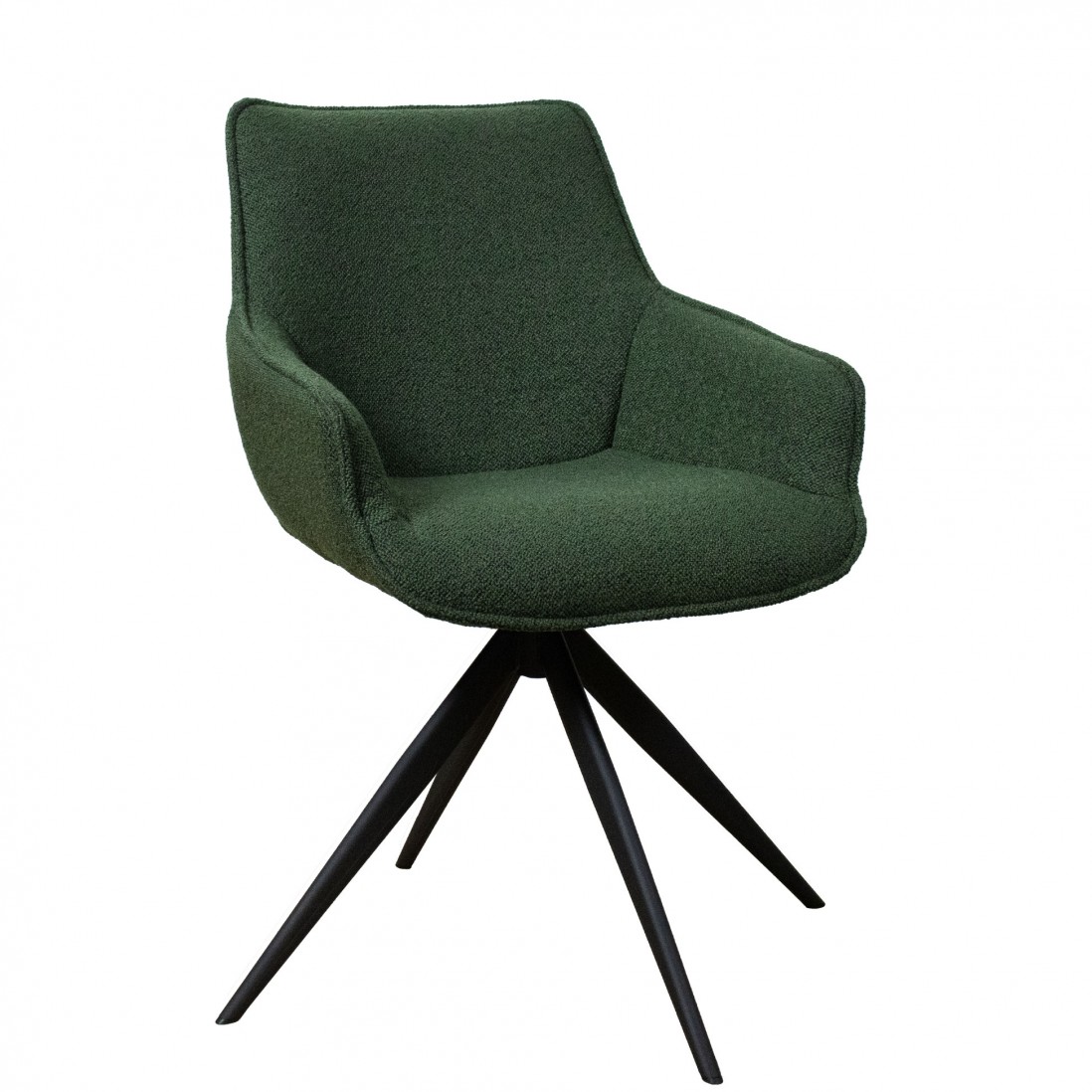 Swivel Dining Chair Dijon Green