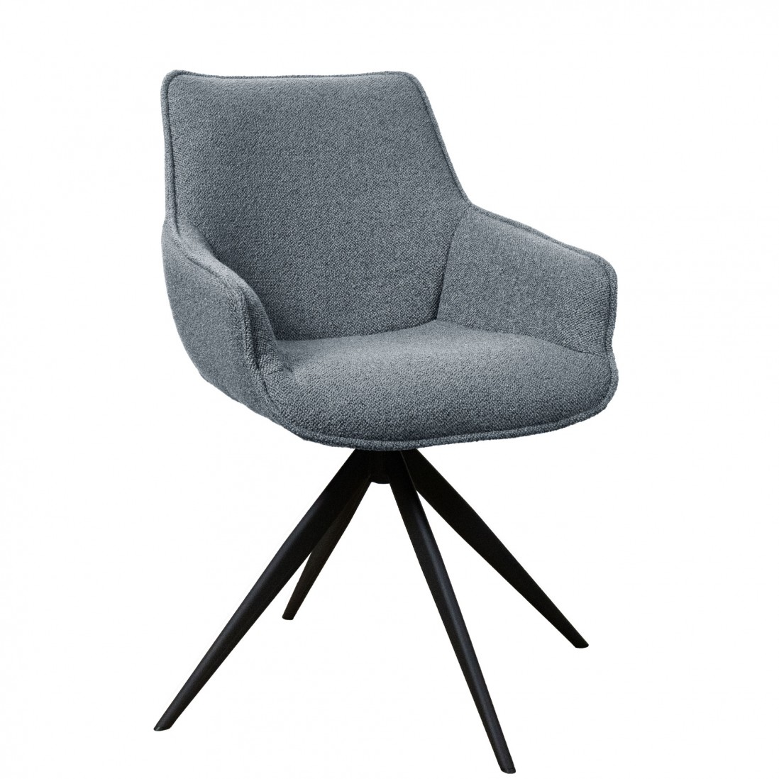 Swivel Dining Chair Dijon Light Gray