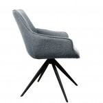 Swivel Dining Chair Dijon Light Gray