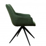 Swivel Dining Chair Dijon Green