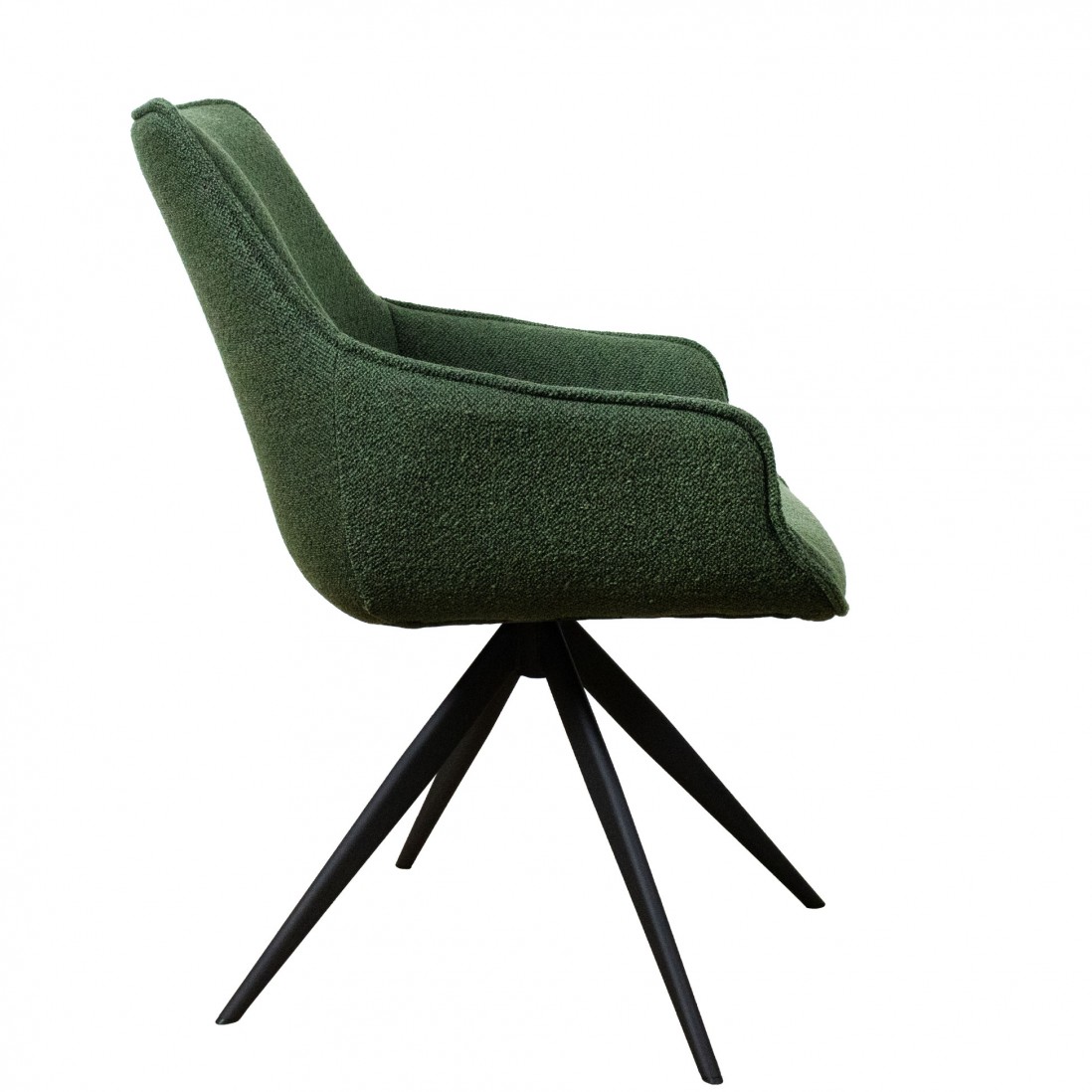 Swivel Dining Chair Dijon Green