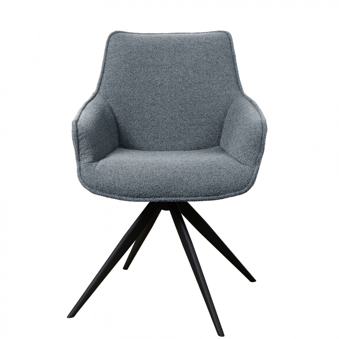 Swivel Dining Chair Dijon Light Gray