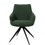 Swivel Dining Chair Dijon Green