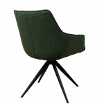 Swivel Dining Chair Dijon Green