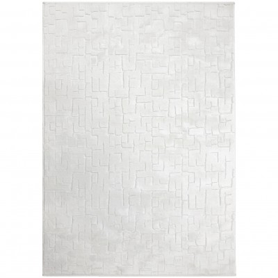 Modern Area Rug Bosco 866/001 White