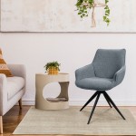 Swivel Dining Chair Dijon Light Gray