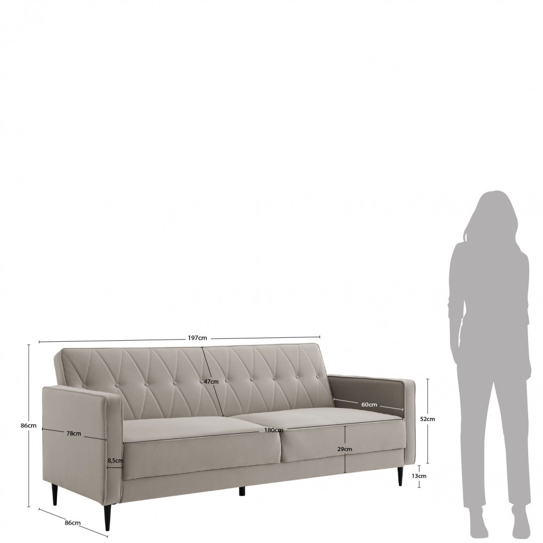 3 Seater Lima Sofa