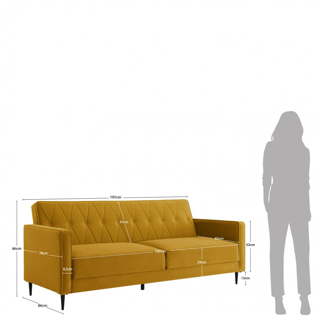 3 Seater Lima Sofa