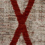 ANTIK CHENILLE CROSS AREA RUG