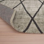 ANTIK CHENILLE CROSS AREA RUG