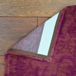 Vintage Area Rug Patchwork Chenille 8371 Pink