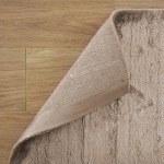 Plain Area Rug Griffe 002 Beige