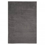 Plain Area Rug Griffe 233 Gray