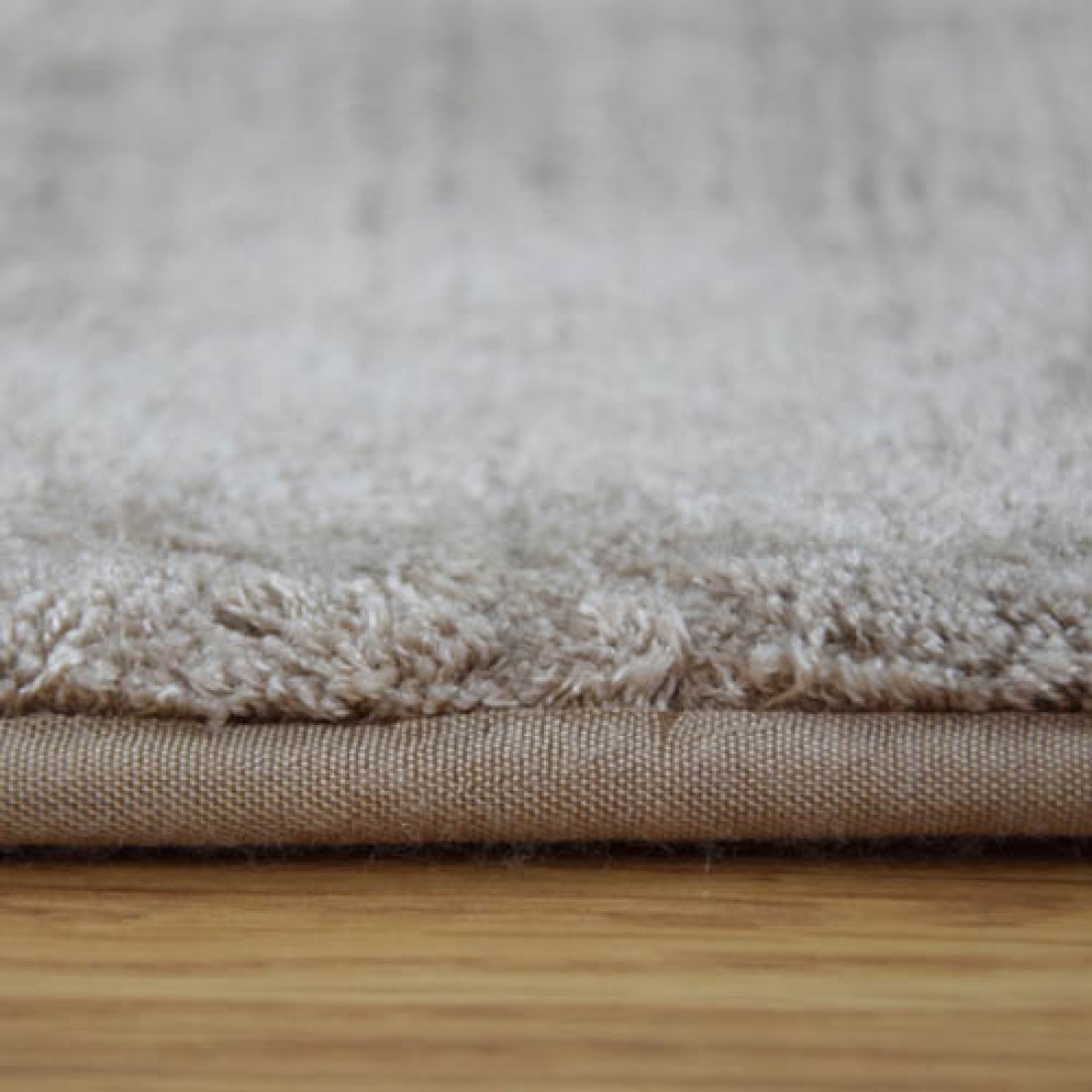 Plain Area Rug Griffe 987 Taupe Beige