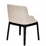 Dining Polyskin Chair Toulouse Beige/Black